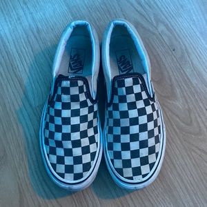 Checkered Vans